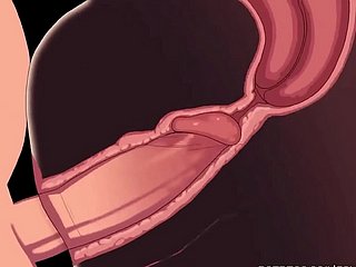 Hentai sansürsüz animasyon - sıcak sarışın spazm ile büyük bir orgazm var
