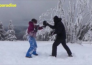 Mixed fisticuffs increased by mixed wrestling to the Pilat massif