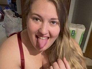 HOT bbw Get hitched Blowjob Go for Cum!!  nearly a smile
