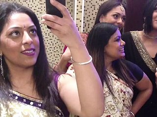 UK Indian Desi Gamble Während der Ehemann bei Hochzeit campaign fight