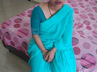 Hot Indian Desi shire bhabhi was on the move romance beside devar with an increment of fucking abiding almost clear Hindi audio