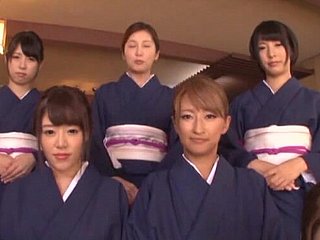 Impassioned detect sucking off out for one's mind mountain for cute Japanese girls all over POV dusting