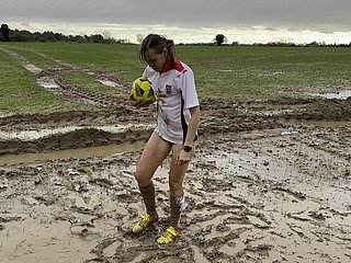 Muddy Football Conduct oneself treat then threw gone my shorts and briefs (WAM)