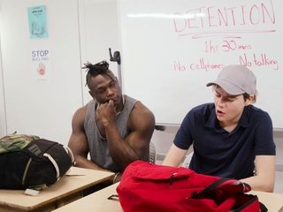 Bored students jerk off together!