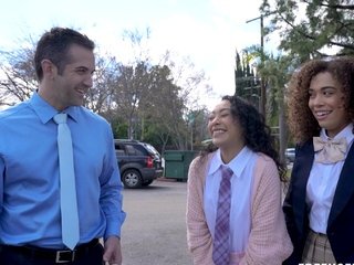 Student Threesomes Hardcore Black Angelika Britney Anal